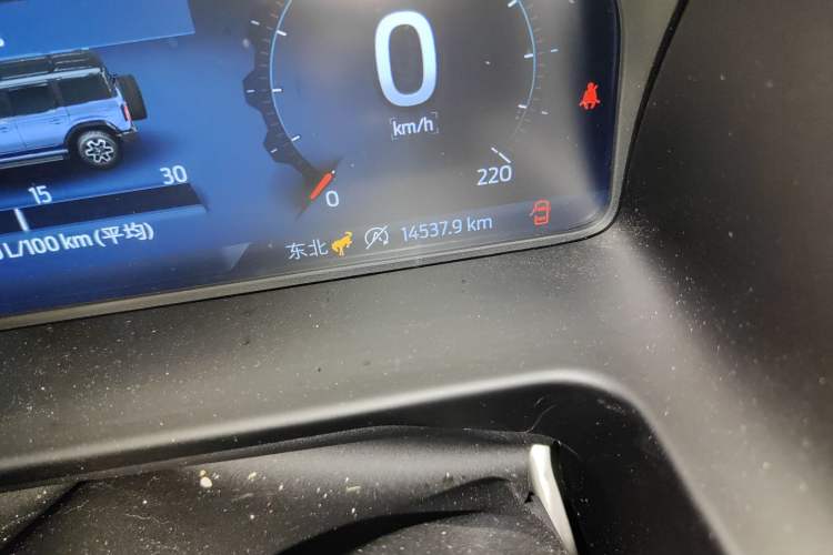 Used Ford Bronco 2024 2.3T Diamond Edition Odometer Close Up