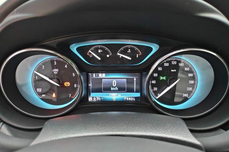 Used Buick Envision 2017 28T Four-Wheel Drive Elite Model Instrument Cluster