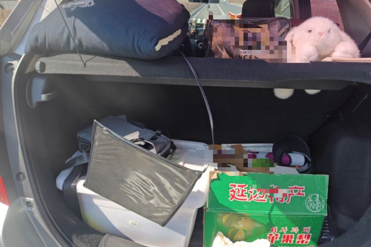 Used Honda Fit 2014 1.5L SE CVT Fashion Model Trunk