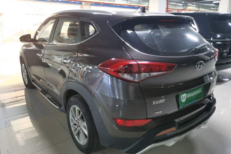 Used Hyundai Tucson 2015 1.6T Dual-Clutch Two-Wheel-Drive Smart Model Rear Left 45 Deg