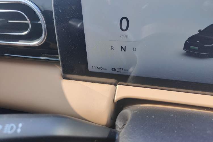 Used Leapmotor C11 2024 Pure Electric 515 Smart Drive Edition Odometer Close Up