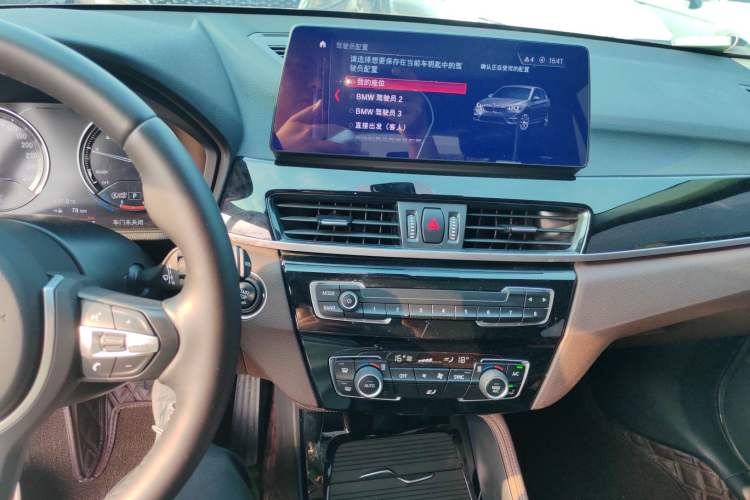 Used BMW X1 2021 sDrive20Li Premium Edition Audio And AC Panel