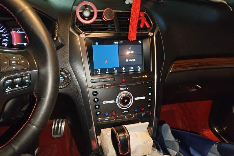 Used Ford Explorer 2017 2.3T Elite Edition Audio And AC Panel