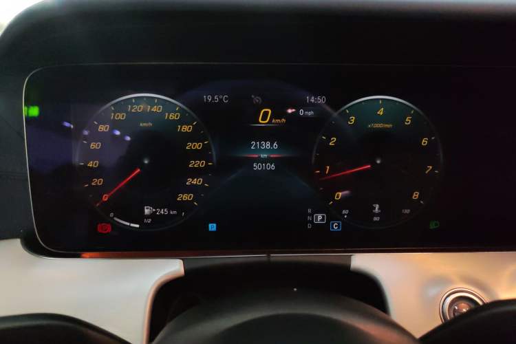 Used Mercedes-Benz E-Class 2021 Facelift E 260 Coupe Instrument Cluster