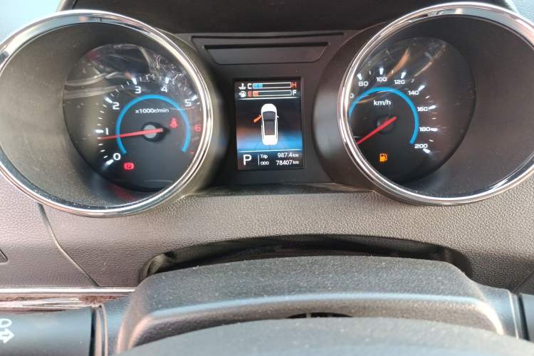 Used Lifan Auto Xuanlang 2017 1.5T Automatic Luxury Model Odometer Close Up