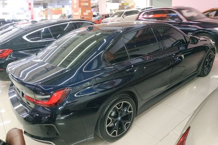 Used BMW i3 2024 eDrive 40 L Midnight Edition Rear Right 45 Deg