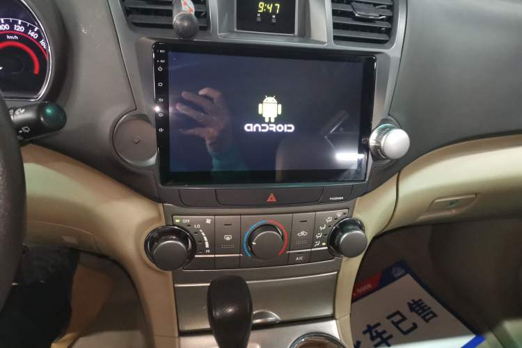 Used Toyota Highlander 2012 2.7L 2WD 5-Seater Elite Edition Audio And AC Panel