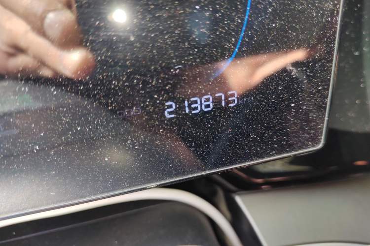 Used BYD Qin PLUS 2023 Champion Edition EV 510KM Leading Model Odometer Close Up