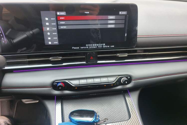 Used GAC Trumpchi EMPOW 2021 270T DCT J15 Version Audio And AC Panel