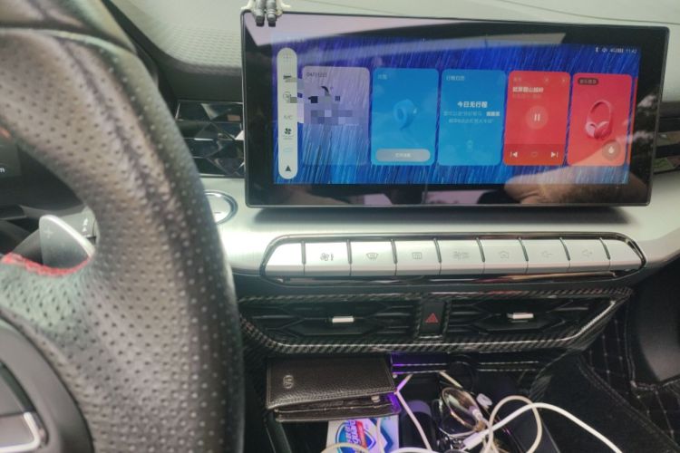 Used MG 5 2021 300TGI DCT Elegant Luxury Edition Audio And AC Panel