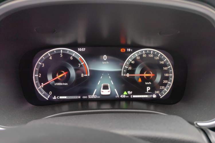 Used CHANGAN Ruicheng CC 2021 Blue Whale Edition 1.5T DCT Flagship Model Instrument Cluster