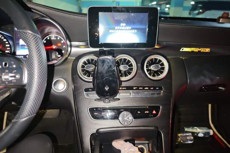 Used Mercedes-Benz C-Class 2017 C 180 L Sport Edition Audio And AC Panel