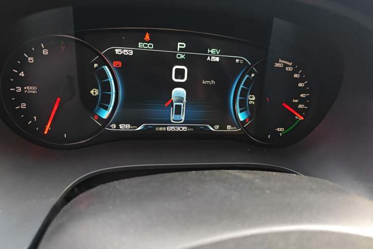 Used BYD Song New Energy 2019 Song DM 1.5TID Smart Connect Sharp Edition Odometer Close Up