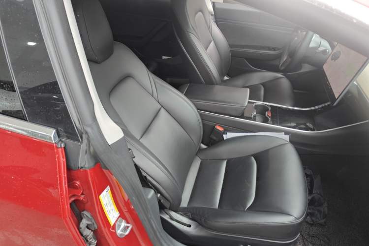 Used Tesla Model 3 2020 Standard Range Rear-Wheel Drive Upgraded Version Right Front Seat