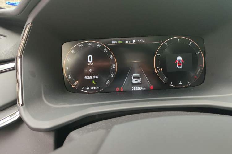 Used Lynk & Co 06 2023 Remix 1.5T Dynamic Halo Odometer Close Up