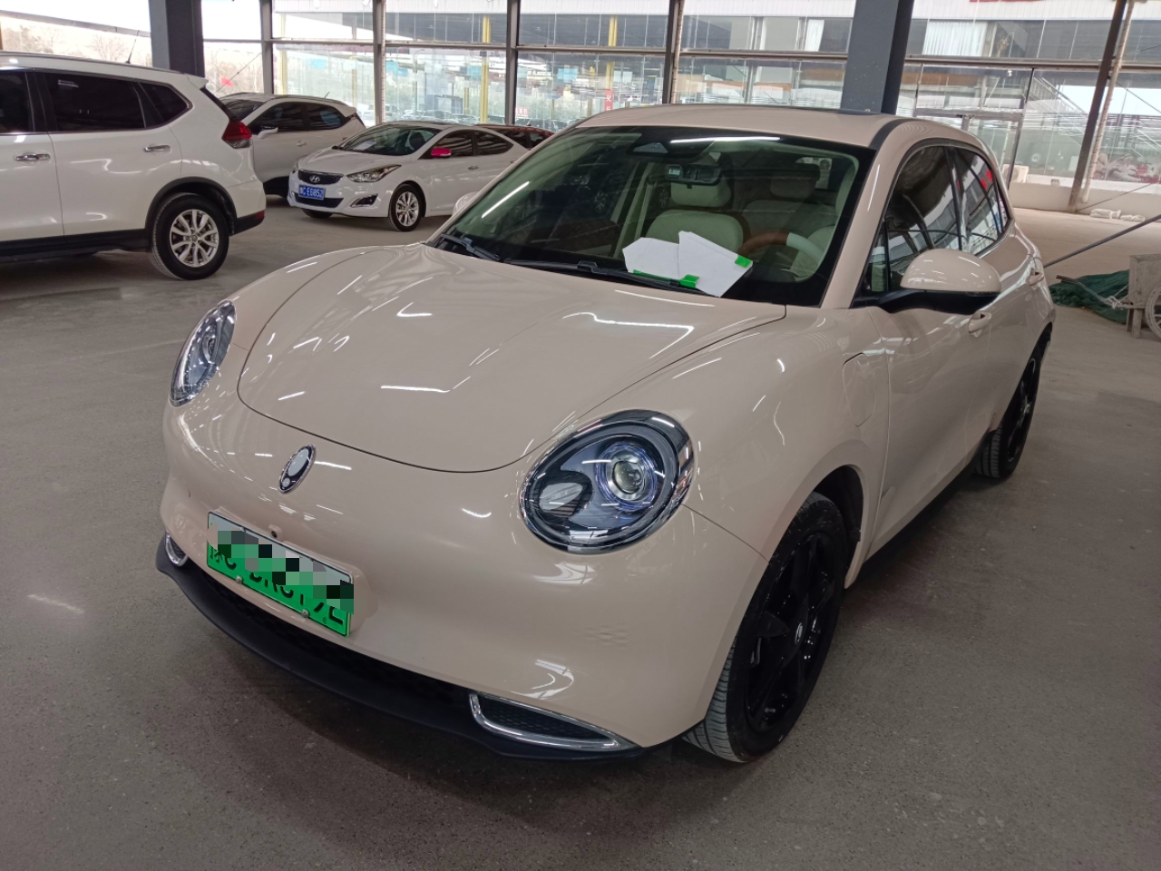 تحت مقدمة السيارة