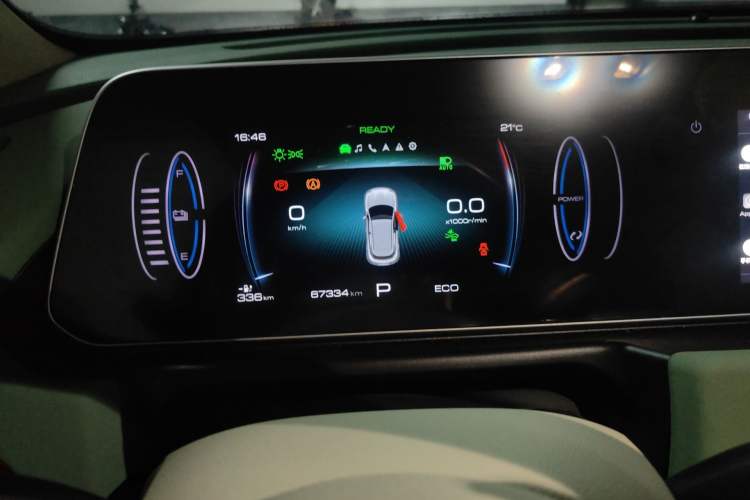 Used ORA Good Cat 2023 401 km Standard Range Luxury Version Ternary Lithium Instrument Cluster