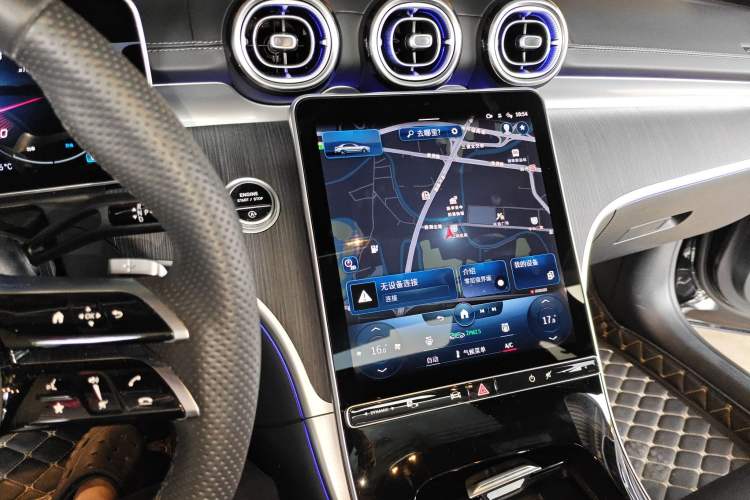 Used Mercedes-Benz C-Class 2023 C 260 L Sport Edition Audio And AC Panel