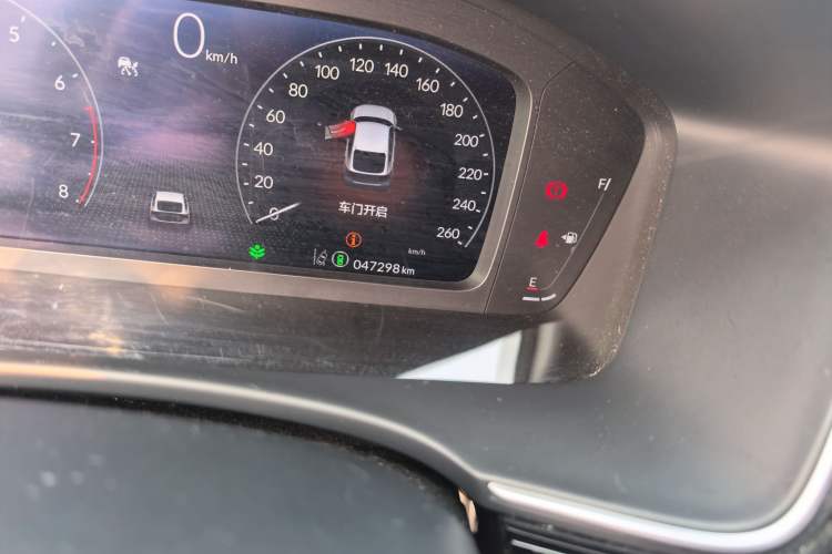 Used Honda Integra 2023 HATCHBACK 240TURBO CVT Phantom Night Luxury Edition Odometer Close Up