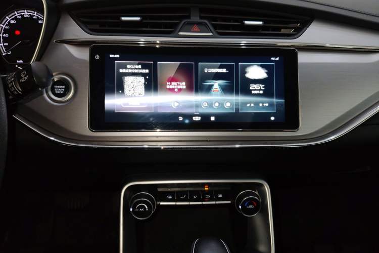 Used Geely Auto Binray 2019 200T DCT Binchi Edition Audio And AC Panel