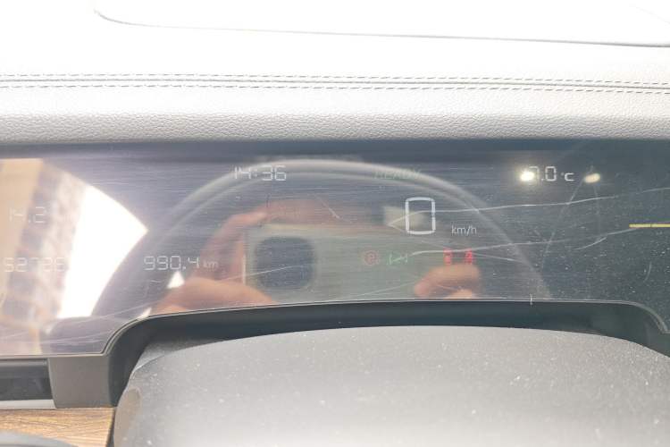 Used NETA S 2024 Pure Electric 520km Rear-Drive Lite Version Instrument Cluster