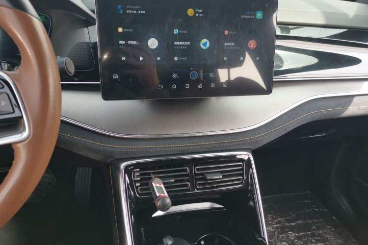 Used BYD Tang New Energy 2021 DM-i 112KM Prestige Model Audio And AC Panel