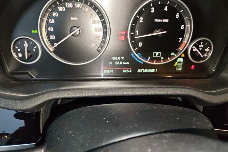 Used BMW X3 2014 xDrive20i X Design Package Odometer Close Up