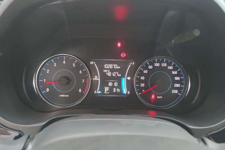 Used Honda Gienia 2017 1.5L CVT Comfort Version Odometer Close Up