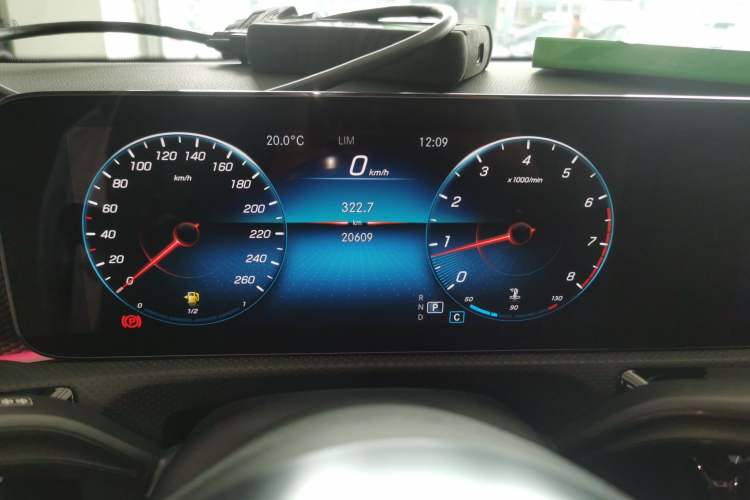 Used Mercedes-Benz A-Class 2022 Restyled A 200 L Sport Sedan Dynamic Version Instrument Cluster