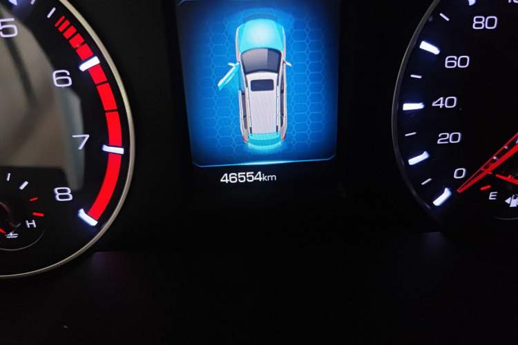 Used Haval H6 2019 Sport Edition 1.5T Manual Two-Wheel Drive Elite Model China VI Standard Odometer Close Up