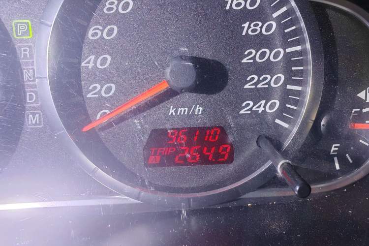 Used Mazda 6 2015 2.0L Automatic Fashion Edition Odometer Close Up