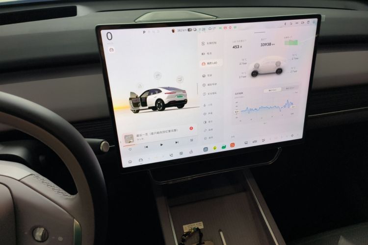 Used ONVO L60 2024 60 kWh Rear-Drive Version Audio And AC Panel