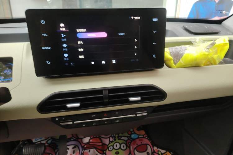 Used Geely Galaxy Panda 2023 Panda Mini 200km Dynamic Bear Audio And AC Panel