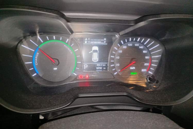 Used GAC Trumpchi GS4 New Energy 2017 1.5L PHEV Smart Enjoyment Edition Odometer Close Up