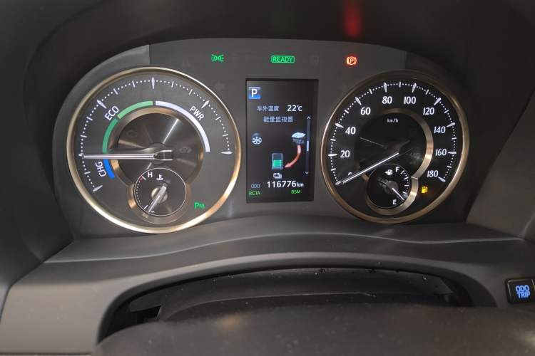 Used Toyota Vellfire 2019 Dual-Engine 2.5L HV Luxury Edition Odometer Close Up