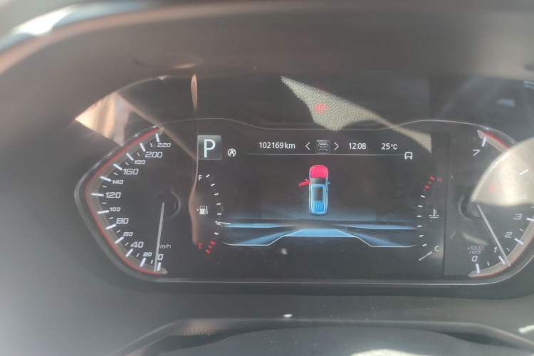 Used SAIC MAXUS D90 2017 2.0T Automatic All-Wheel Drive Sirius Odometer Close Up