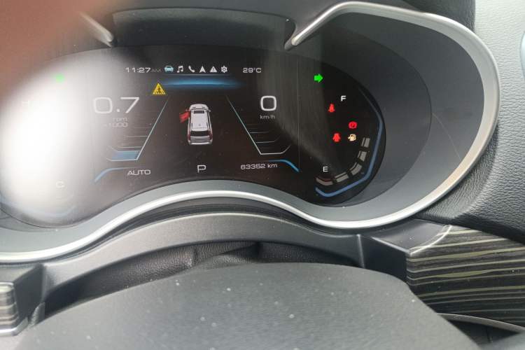 Used Haval H9 2020 2.0T Gasoline 4WD Premium Edition 5 Seats Odometer Close Up