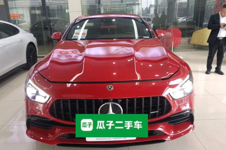 Used Mercedes-Benz AMG GT 2019 AMG GT 50 four-door sports car Front