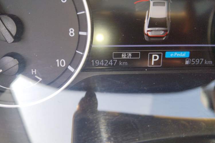 Used Nissan Sylphy 2023 Super Hybrid Electric Drive Super Smart Connectivity Plus Odometer Close Up