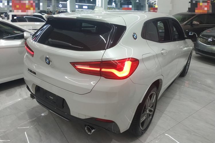 Used BMW X2 2020 sDrive25i Leading Model M Sport Package Rear Right 45 Deg