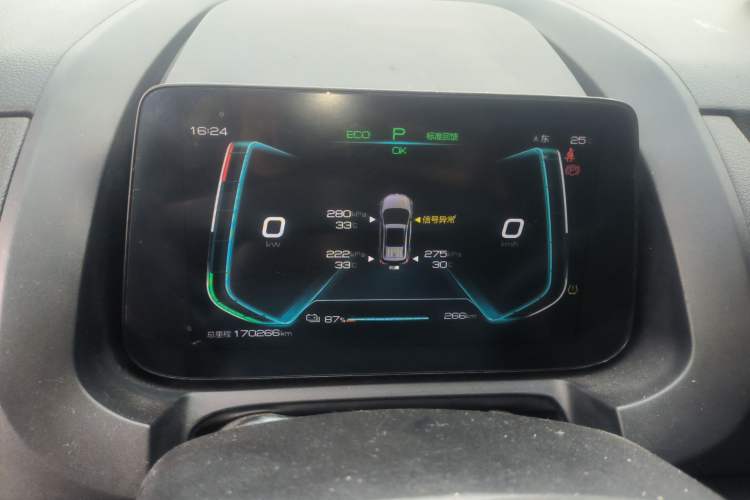 Used BYD Yuan New Energy 2019 EV360 Smart Connect Luxurious Model Instrument Cluster