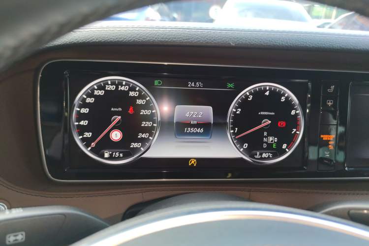 Used Mercedes-Benz S-Class 2014 S 320 L Business Model Instrument Cluster