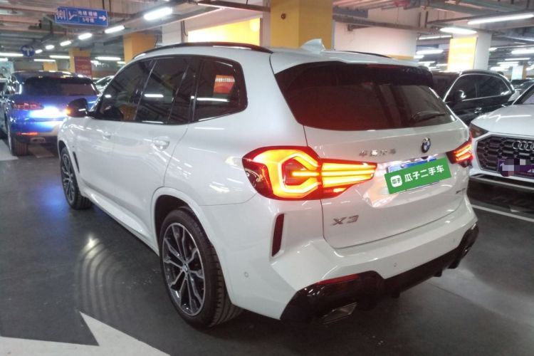 Used BMW X3 2023 xDrive30i Leading Model M Night Edition Package Rear Left 45 Deg