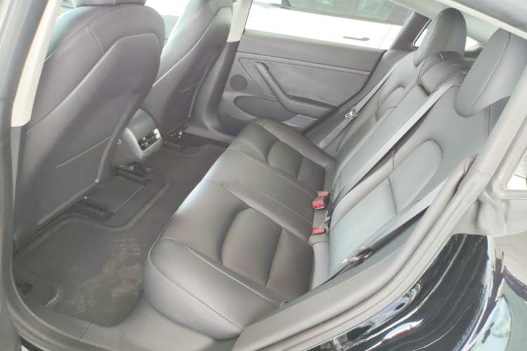 Used Tesla Model 3 2021 Standard Range Rear-Wheel Drive Upgraded Version 3D6 Left Rear Seat