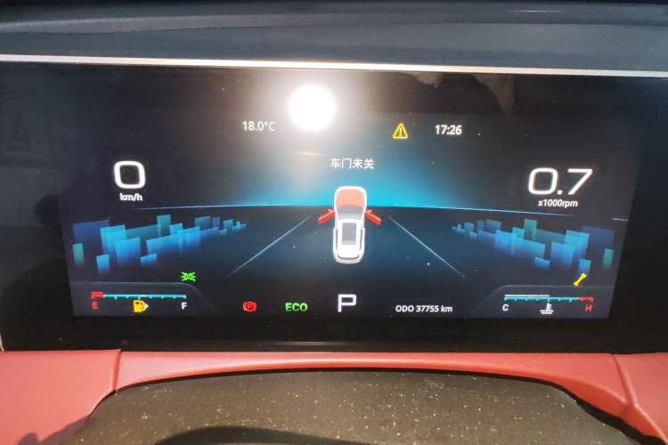 Used JETOUR X70 PRO 2023 1.5T DCT Comfort Edition 5 Seats Instrument Cluster