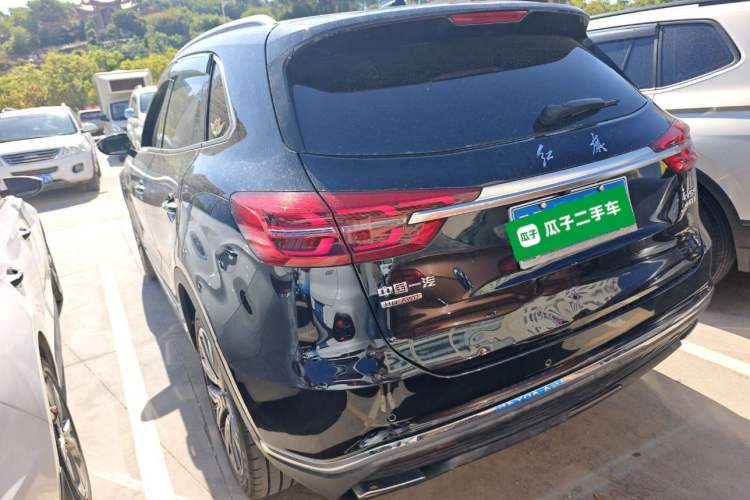 Used Hongqi HS5 2022 Facelifted Version 2.0T Smart Connect Flagship All-Wheel-Drive Edition Rear Left 45 Deg