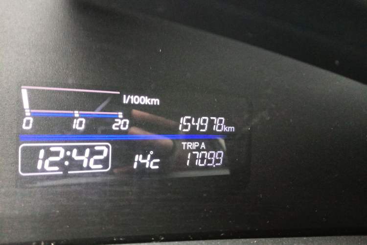 Used Honda Jade 2017 210 TURBO CVT Luxury Edition 5 Seats Odometer Close Up