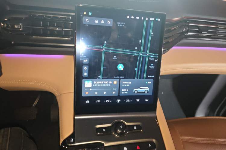 Used Nio ES6 2022 100kWh Performance Version Audio And AC Panel