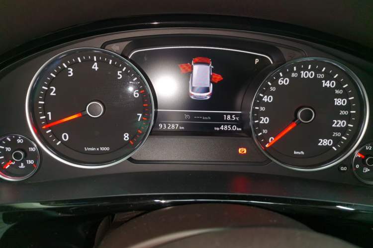 Used Volkswagen Touareg 2017 3.0 TSI Touareg Model Instrument Cluster