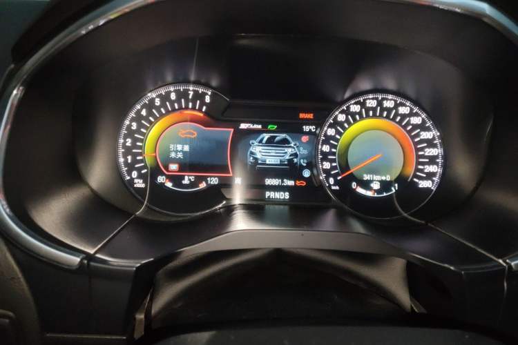 Used Ford Edge 2015 2.0T GTDi Four-Wheel Drive Prestige Model Instrument Cluster